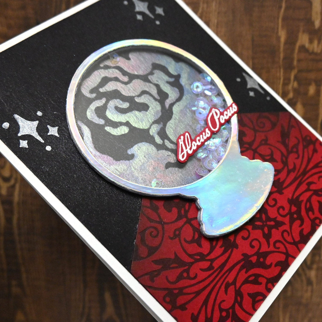 Crystal ball card