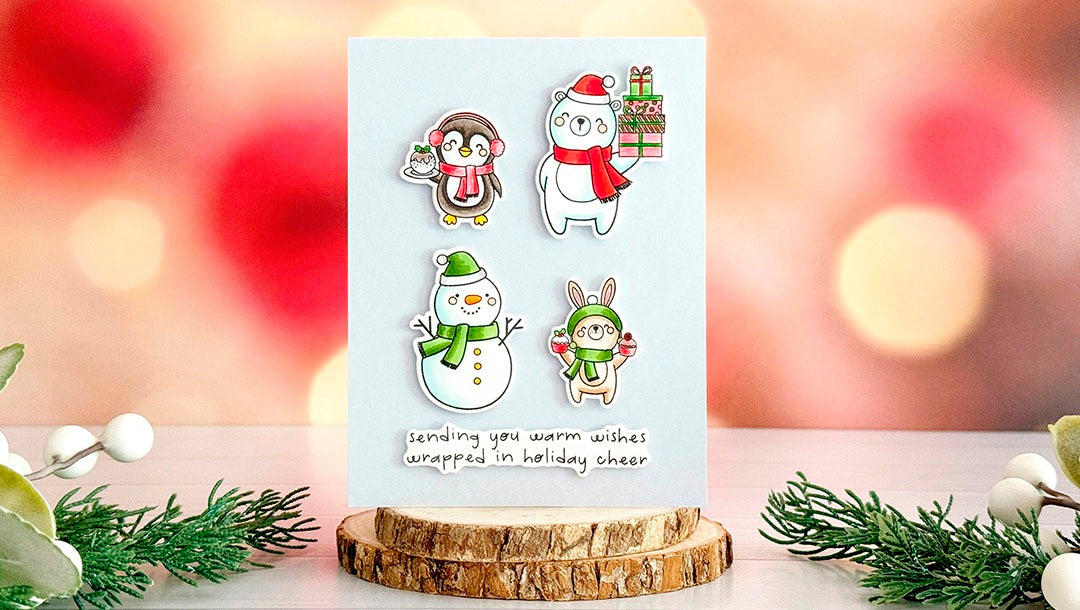 October 2024 Clear Stamp + Die of the Month Preview & Tutorials – Holiday Besties