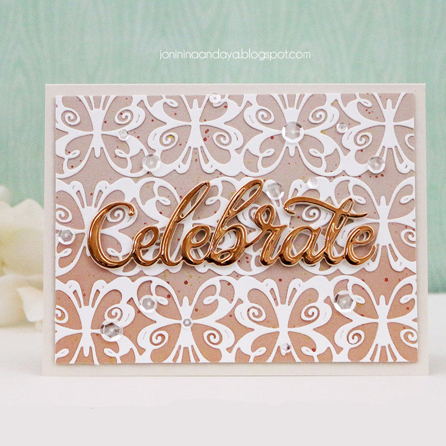Wings of Love Inspiration | Celebrate Card with Joni