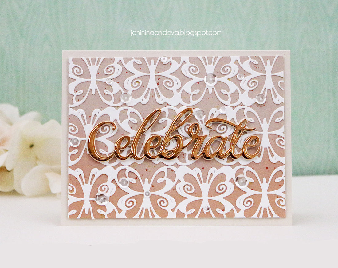 Wings of Love Inspiration | Celebrate Card with Joni