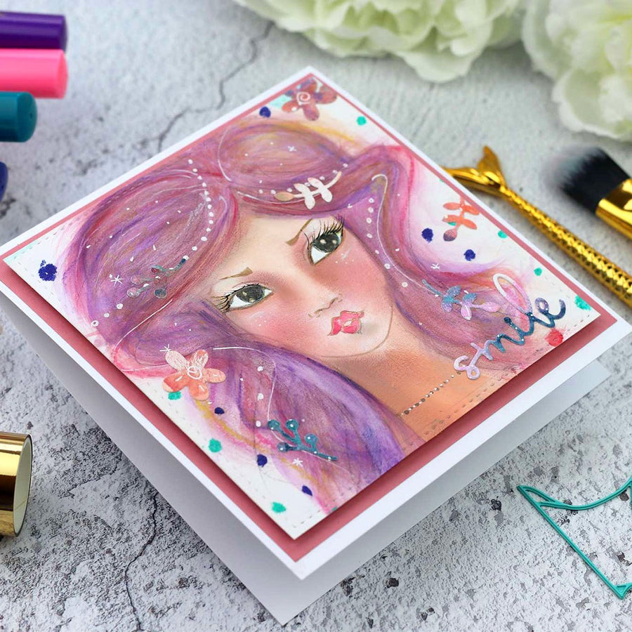 Jane Davenport NEW Artomology | My First Whimsical Girls by Bibi Cameron
