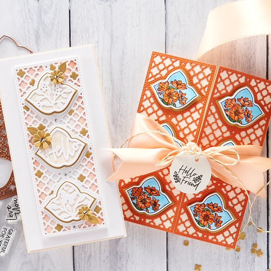 Fun Fold Card Technique Plus Small Die of the Month | Spellbinders Live