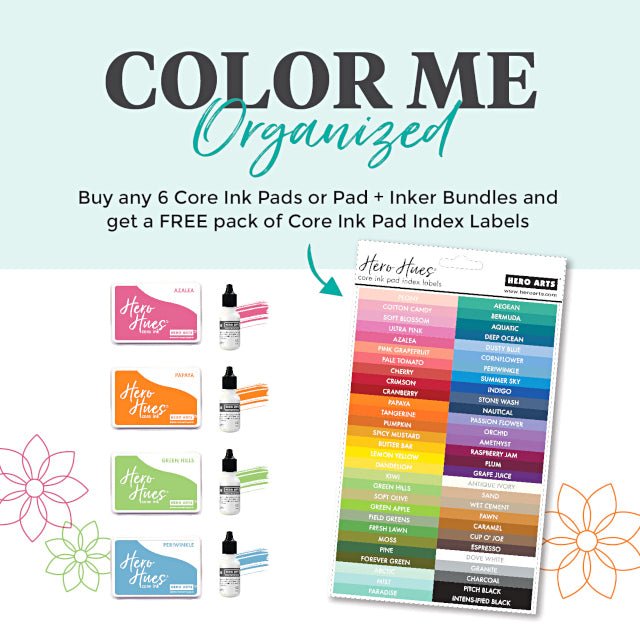 Color Me Organized: Get Free Color Labels! - Hero Arts