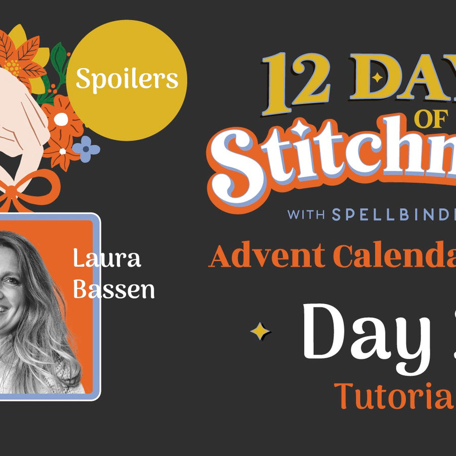 SPOILERS! 12 Days of Stitchmas Advent Calendar 2024 | Day 2 with Laura Bassen