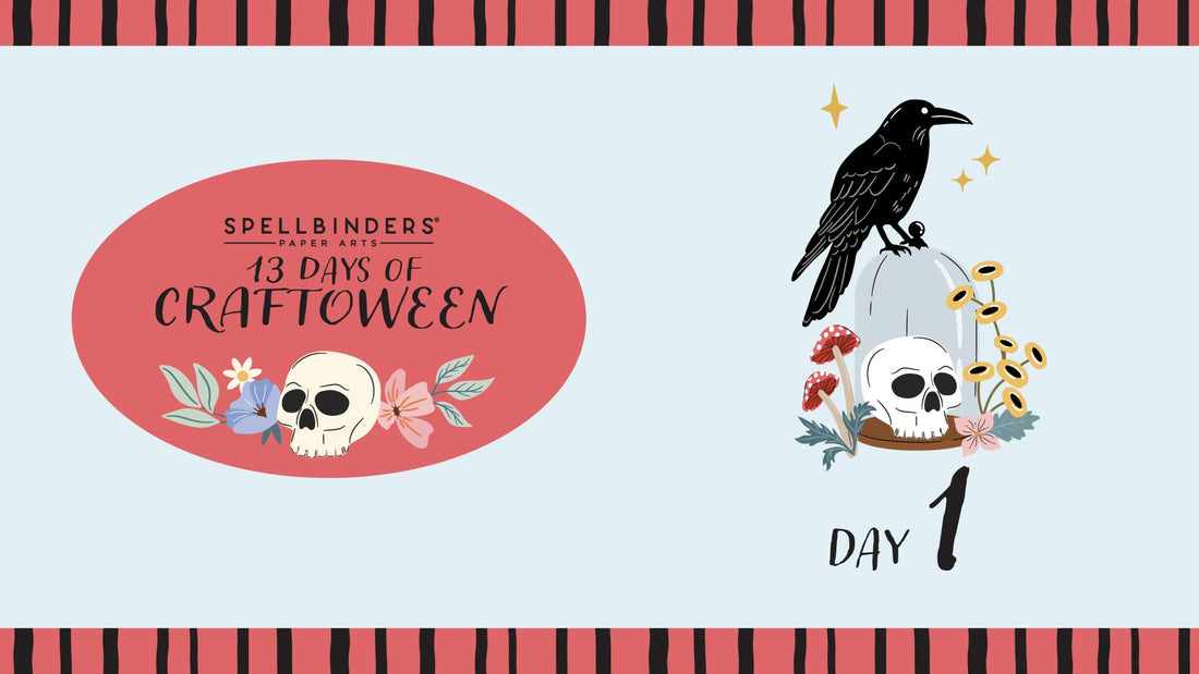 SPOILERS! 13 Days of Craft-o-Ween Day 1. Step by Step Tutorial