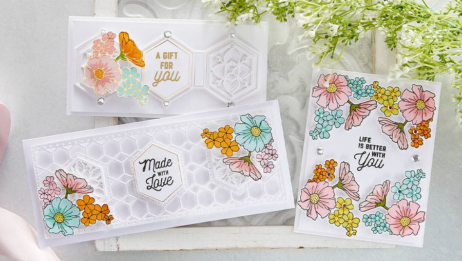 August 2021 Clear Stamp of the Month is Here – Hex Tile Stamps