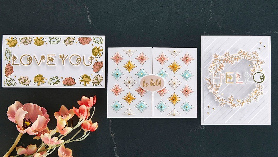 December 2021 Clear Stamp + Die of the Month Preview & Tutorials – Color Outside the Lines