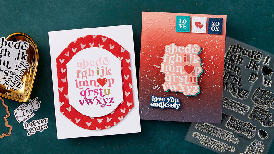December 2024 Clear Stamp + Die of the Month Preview & Tutorials – Forever Yours