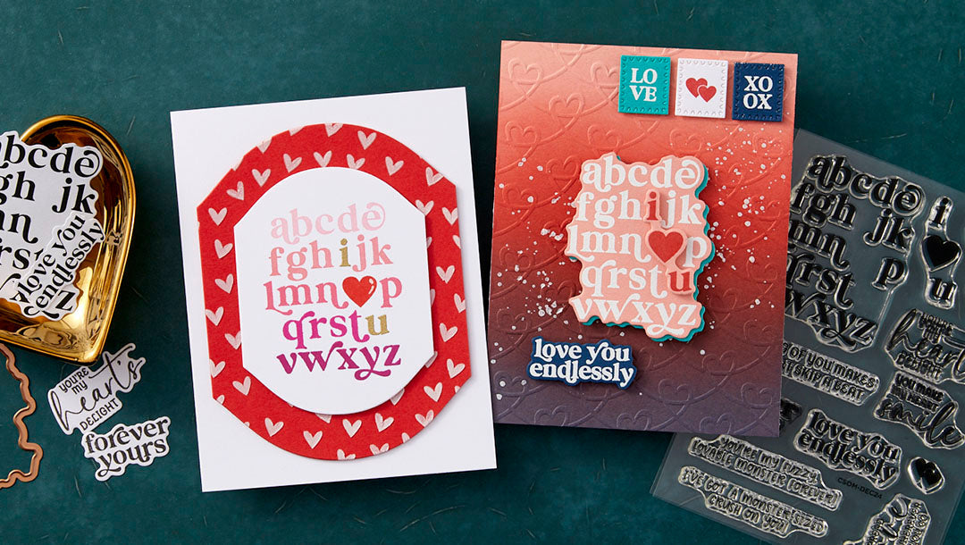 December 2024 Clear Stamp + Die of the Month Preview & Tutorials – Forever Yours