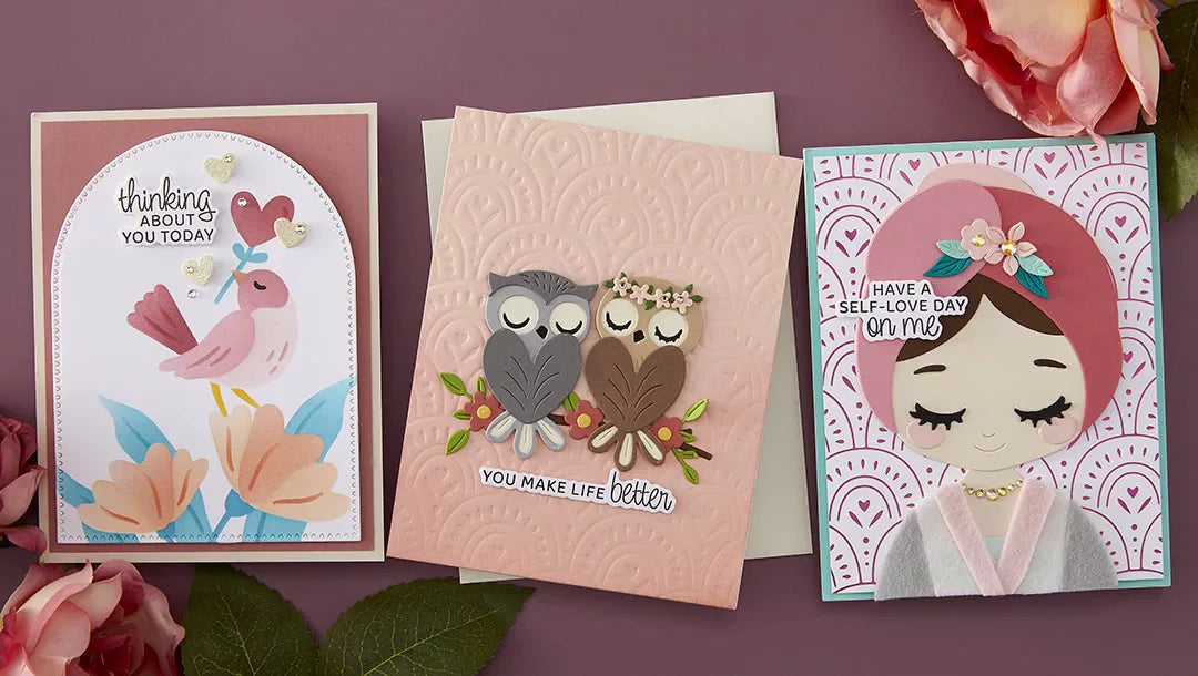December 2025 Clear Stamp + Die of the Month Preview & Tutorials – Simply Said
