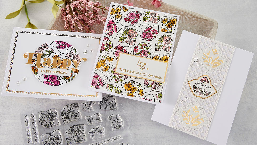 February 2021 Clear Stamp of the Month is Here – Trefoil Florals & Sentiments