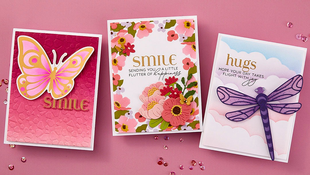 January 2025 Clear Stamp + Die of the Month Preview & Tutorials – Nature's Dance