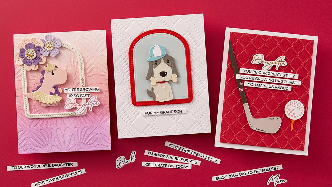 March 2025 Clear Stamp + Die of the Month Preview & Tutorials – Nearest & Dearest