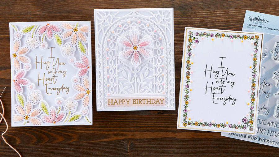 May 2021 Clear Stamp of the Month is Here – Borders & Sentiments