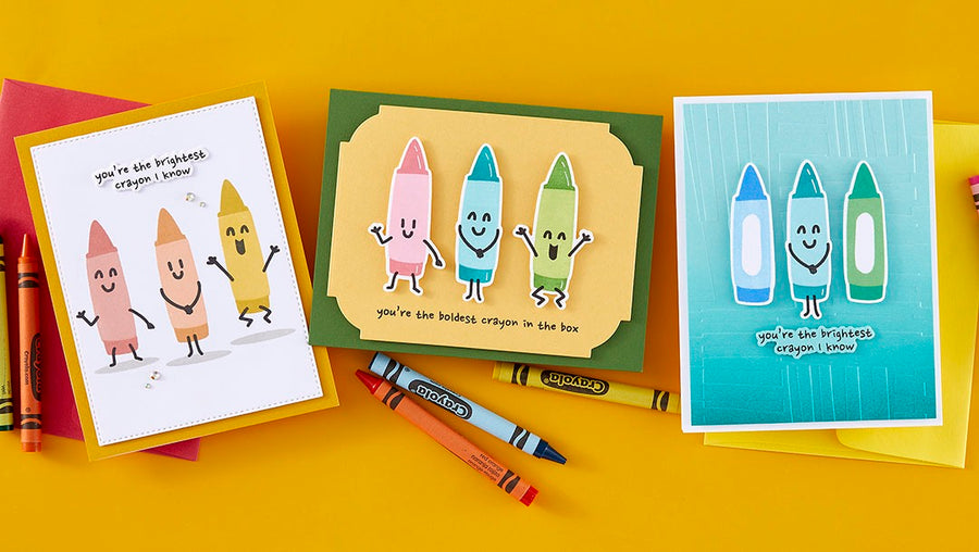 May 2025 Clear Stamp + Die of the Month Preview & Tutorials – Crayon Creations
