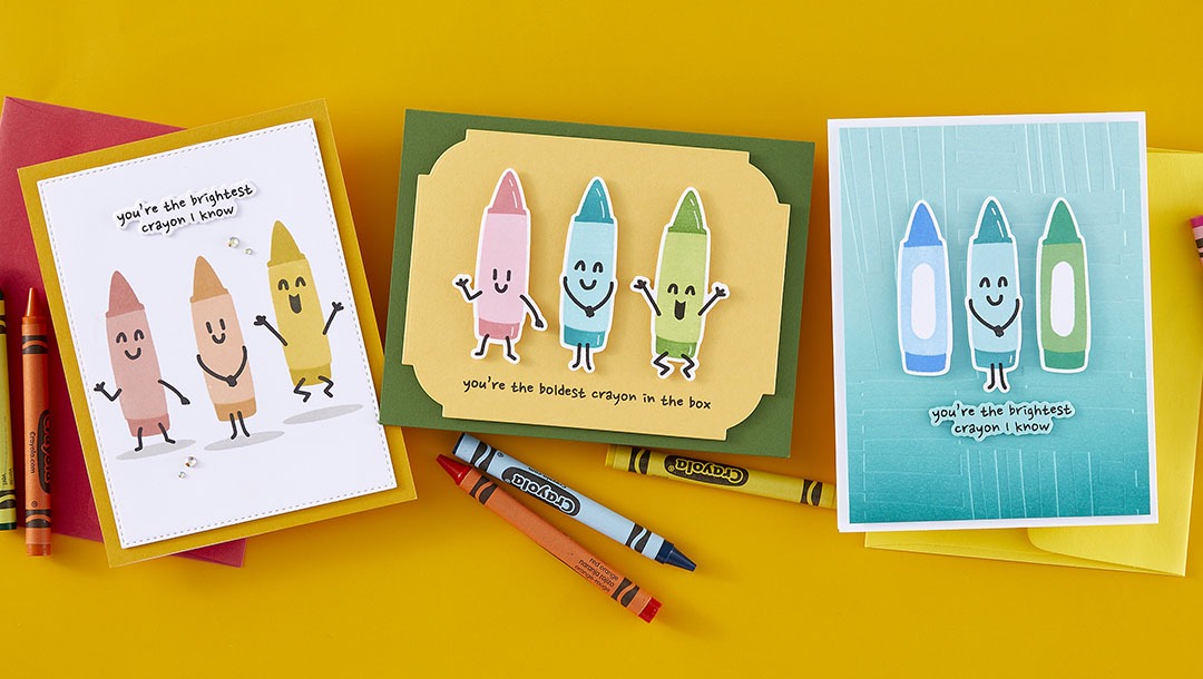 May 2025 Clear Stamp + Die of the Month Preview & Tutorials – Crayon Creations