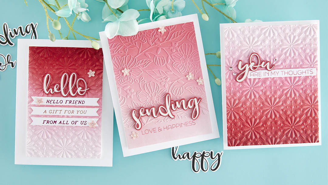 November 2023 Clear Stamp + Die of the Month Preview & Tutorials – Sending Sentiments