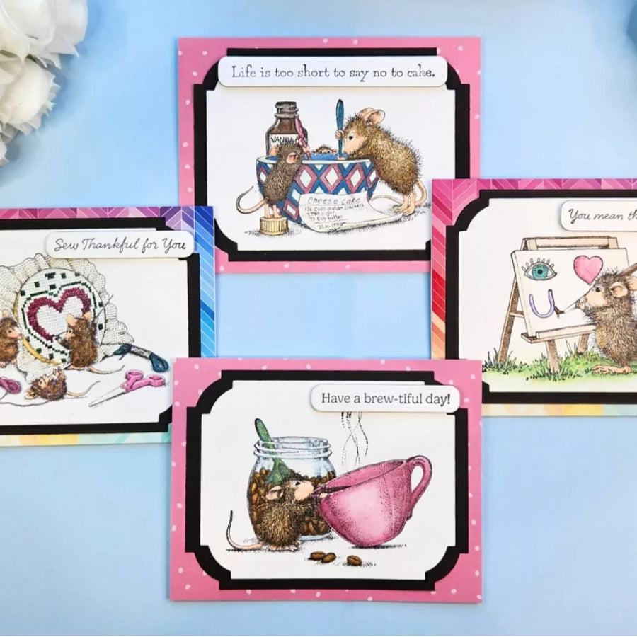 Watercolor Fun With The New House Mouse Heart And Soul Collection
