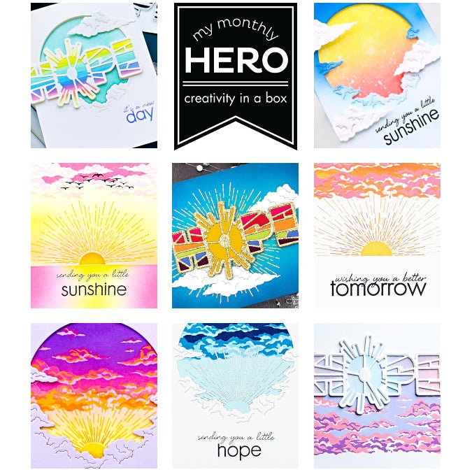 December 2020 My Monthly Hero is Here + Giveaway! - Hero Arts