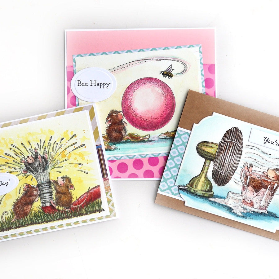 House-Mouse Summer Fun Card Ideas