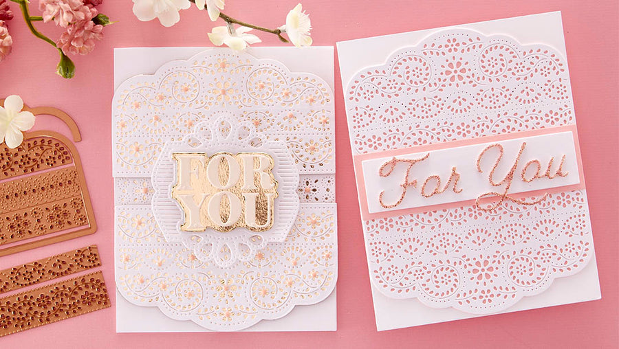 April 2023 Small Die of the Month Preview & Tutorials – Punch & Pierce Borders
