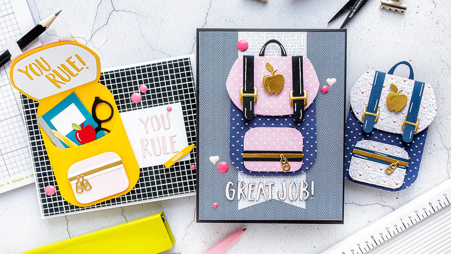 August 2019 Small Die of the Month is Here – Pack It Up