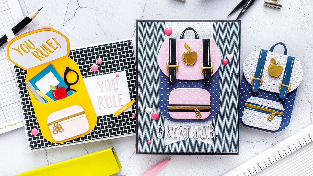 August 2019 Small Die of the Month is Here – Pack It Up