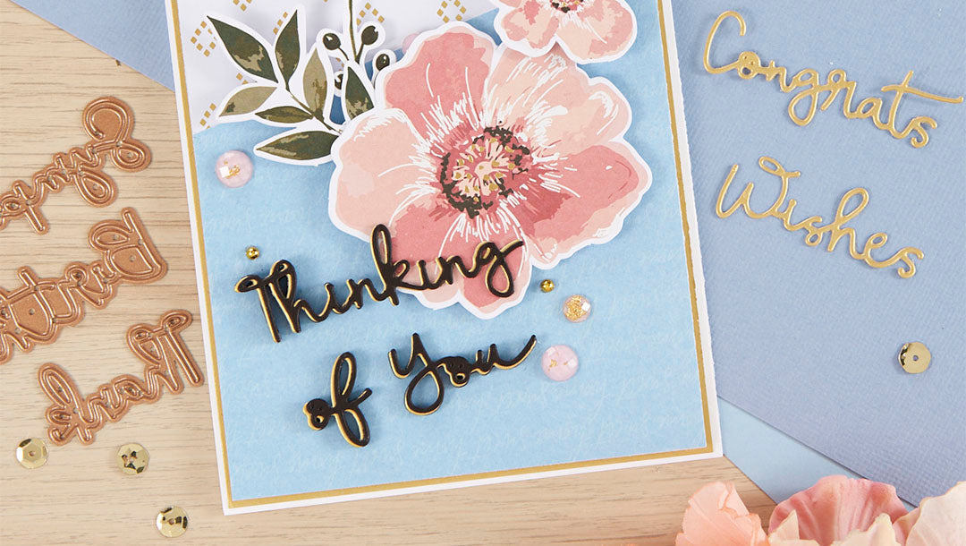 December 2019 Small Die of the Month is Here – Our Favorite Font Sentiment