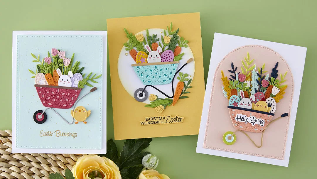 February 2026 Small Die of the Month Preview & Tutorials – Spring Haul