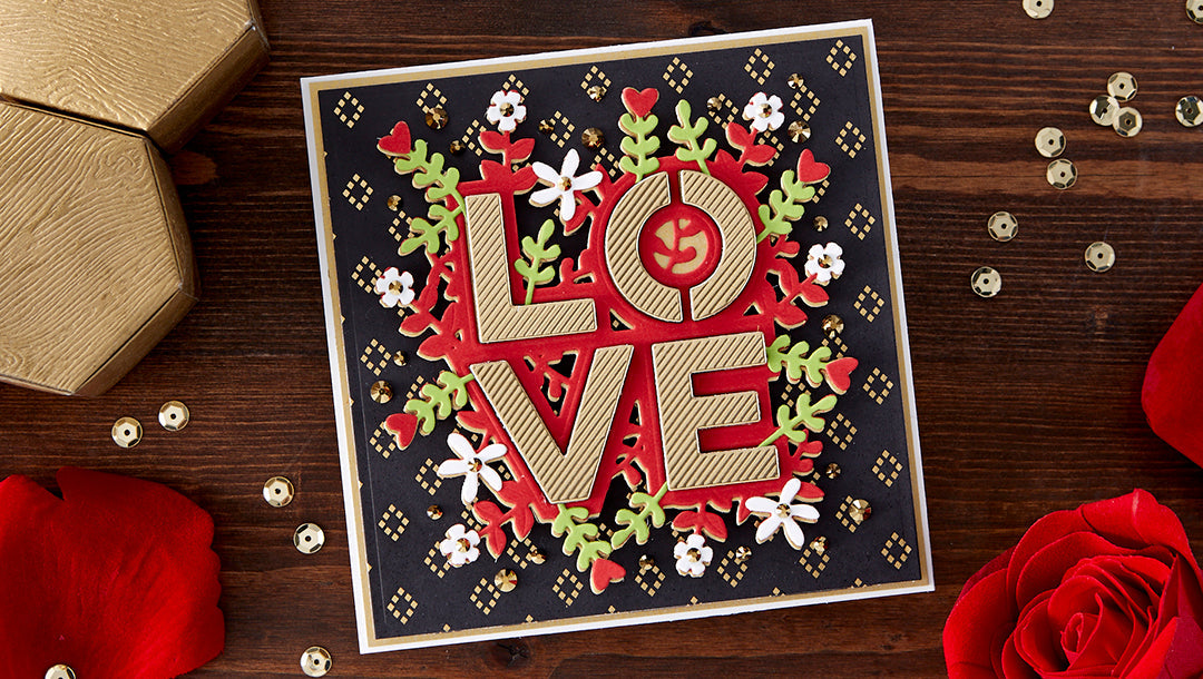January 2020 Small Die of the Month is Here – Bold Love