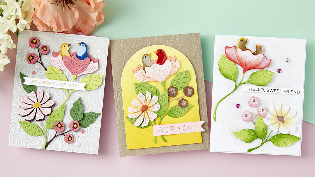 January 2024 Small Die of the Month Preview & Tutorials – Sitting Pretty