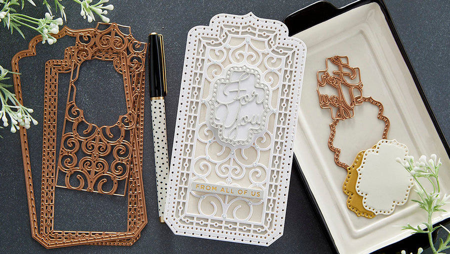 July 2021 Small Die of the Month Is Here – Decorative Mini Slimline Card Creator