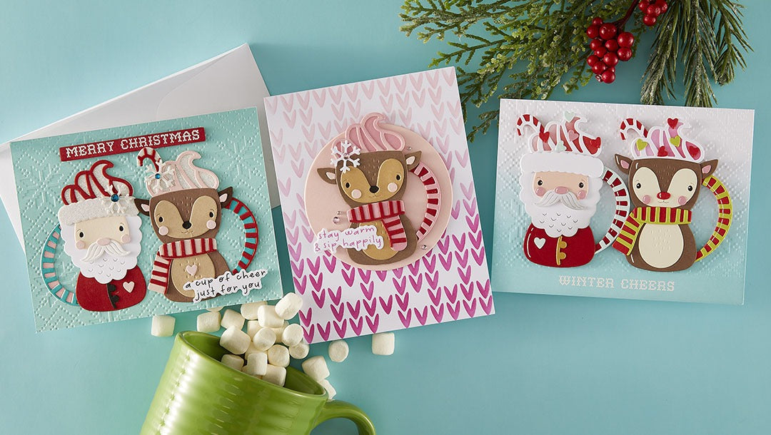 July 2025 Small Die of the Month Preview & Tutorials – Cocoa Greetings