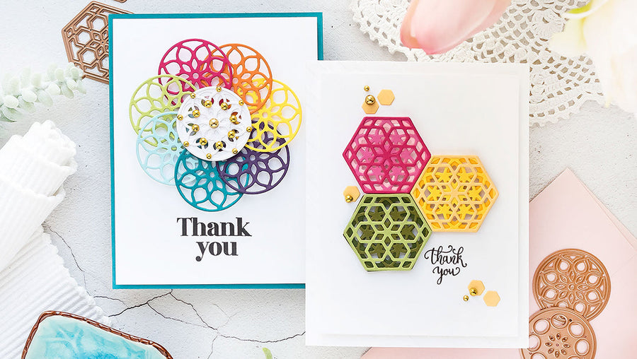 June 2019 Small Die of the Month is Here – Kaleidoscope Trio