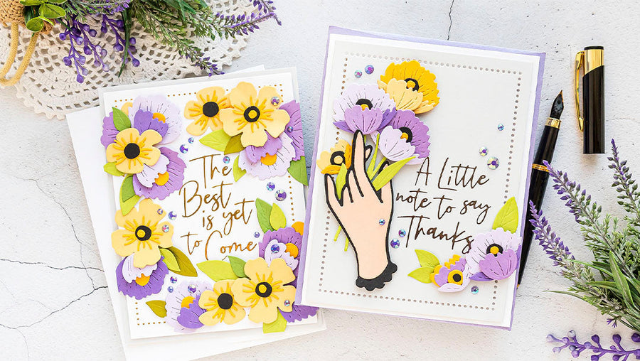 June 2020 Small Die of the Month is Here – Handing You a Smile