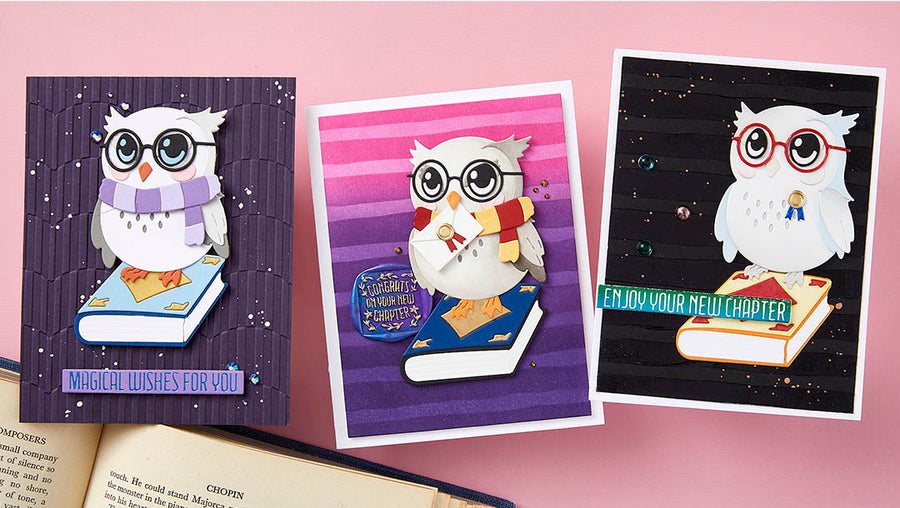 March 2024 Small Die of the Month Preview & Tutorials – Wise Owl