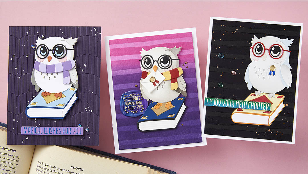 March 2024 Small Die of the Month Preview & Tutorials – Wise Owl