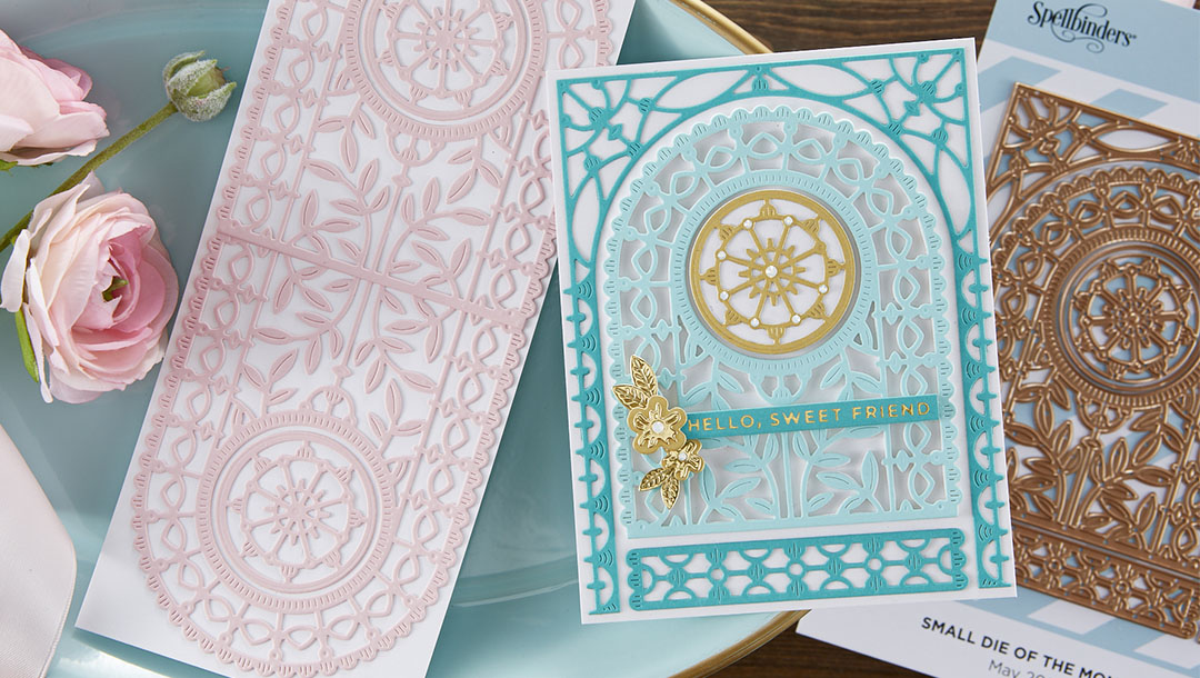 May 2021 Small Die of the Month Is Here – Arched A2 & Slimline Card Creator