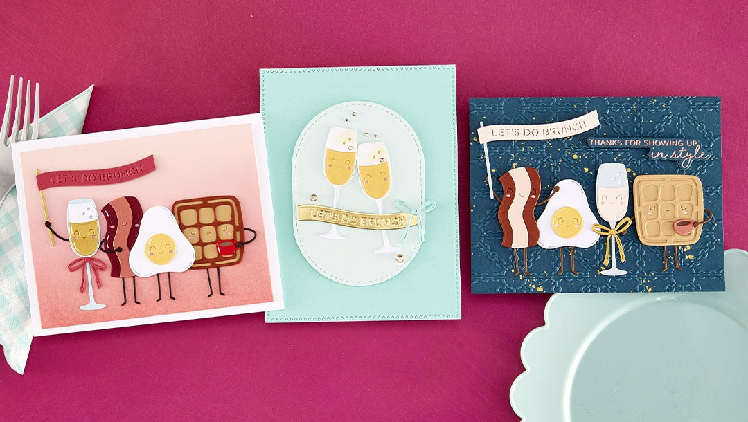 November 2025 Small Die of the Month Preview & Tutorials – Let's Do Brunch