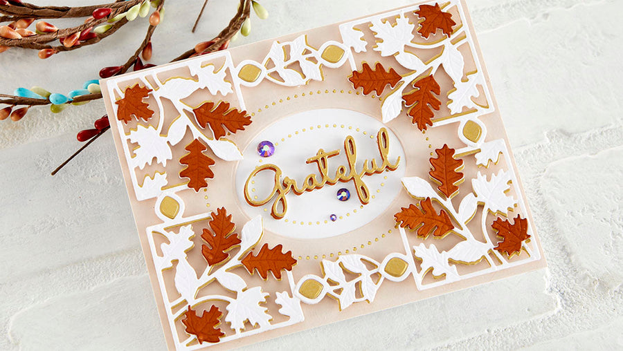 October 2020 Small Die of the Month is Here – Fall Leaves Card Creator