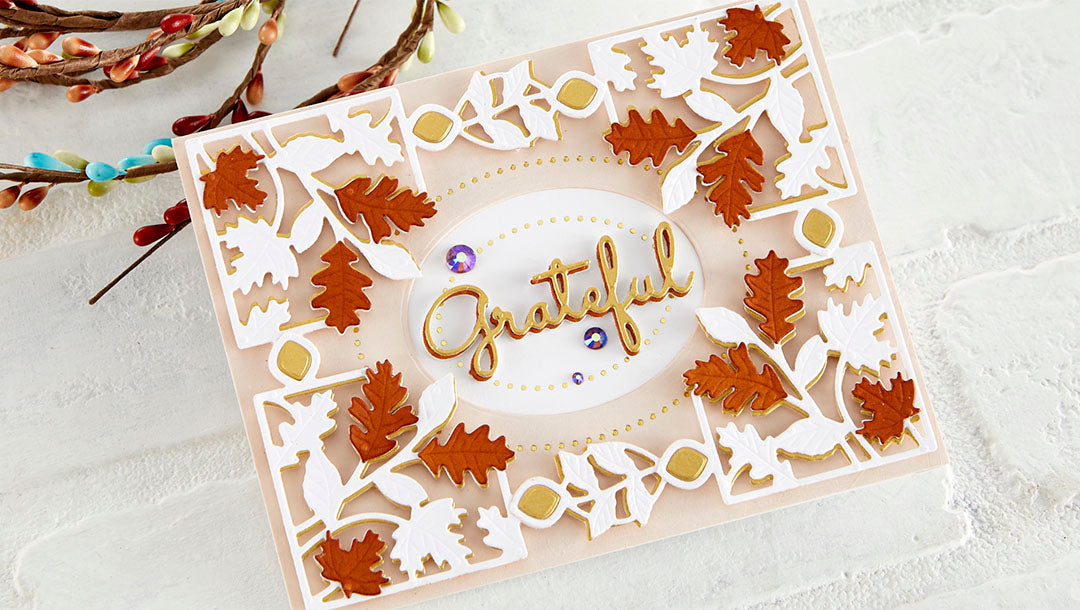 October 2020 Small Die of the Month is Here – Fall Leaves Card Creator