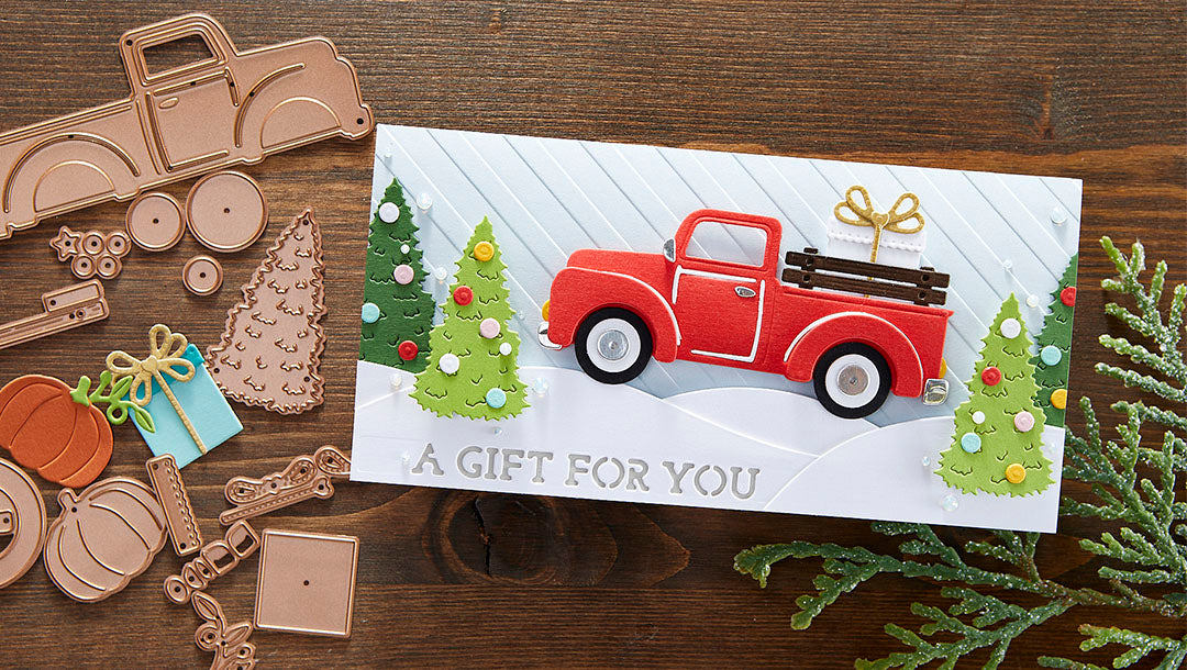 October 2021 Small Die of the Month Preview & Tutorials – Holiday Haul