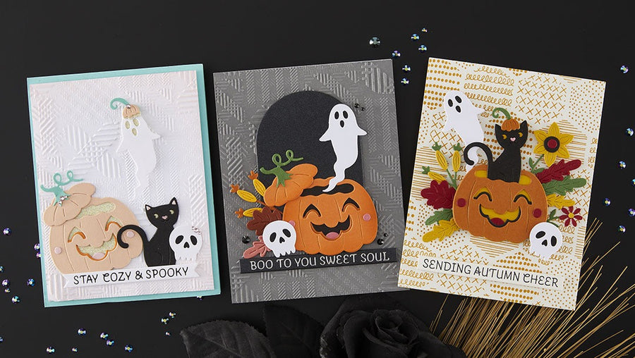 September 2025 Small Die of the Month Preview & Tutorials – Harvest Magic