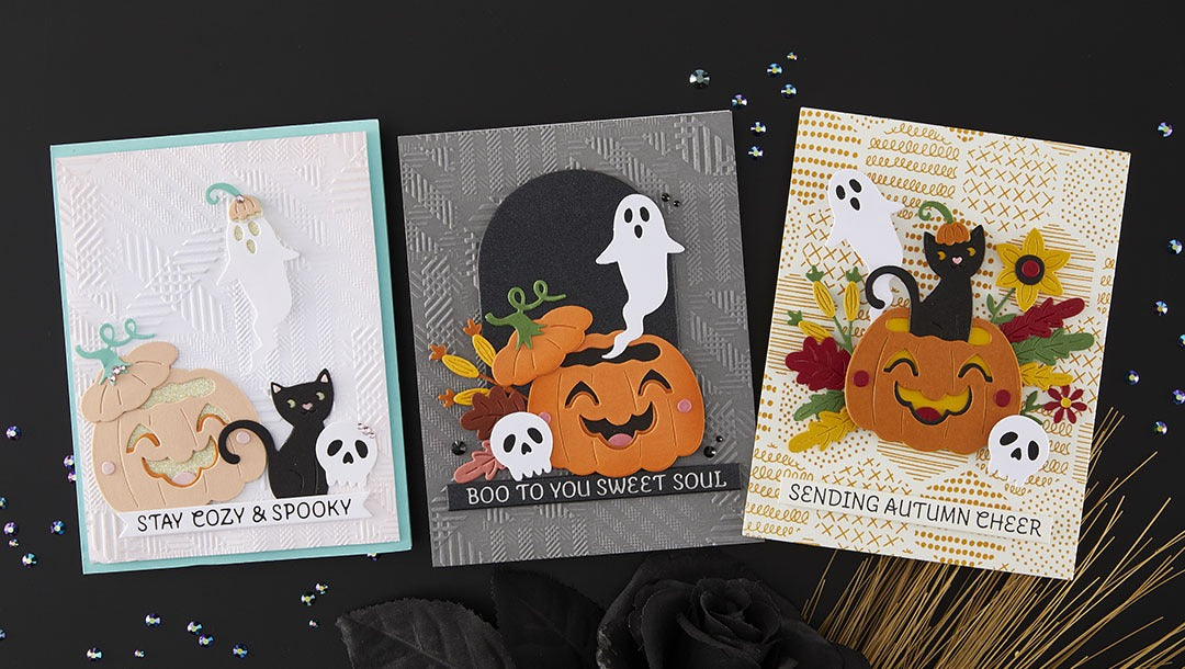 September 2025 Small Die of the Month Preview & Tutorials – Harvest Magic