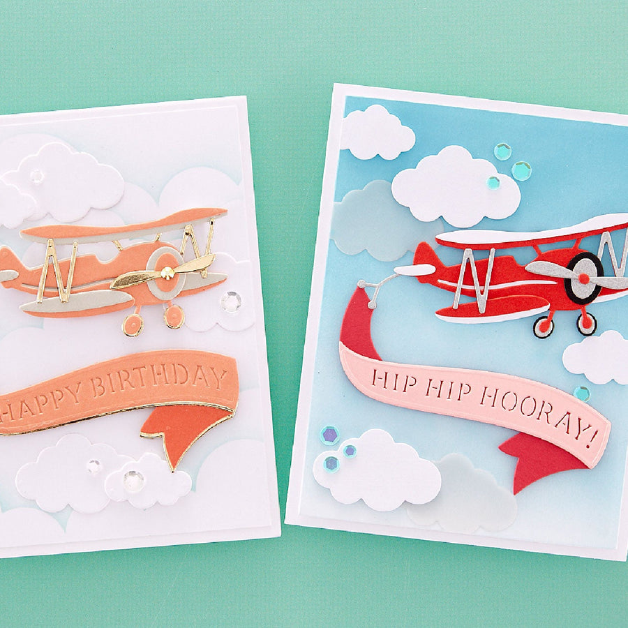 May 2023 Small Die of the Month Preview & Tutorials – Flyby Greetings