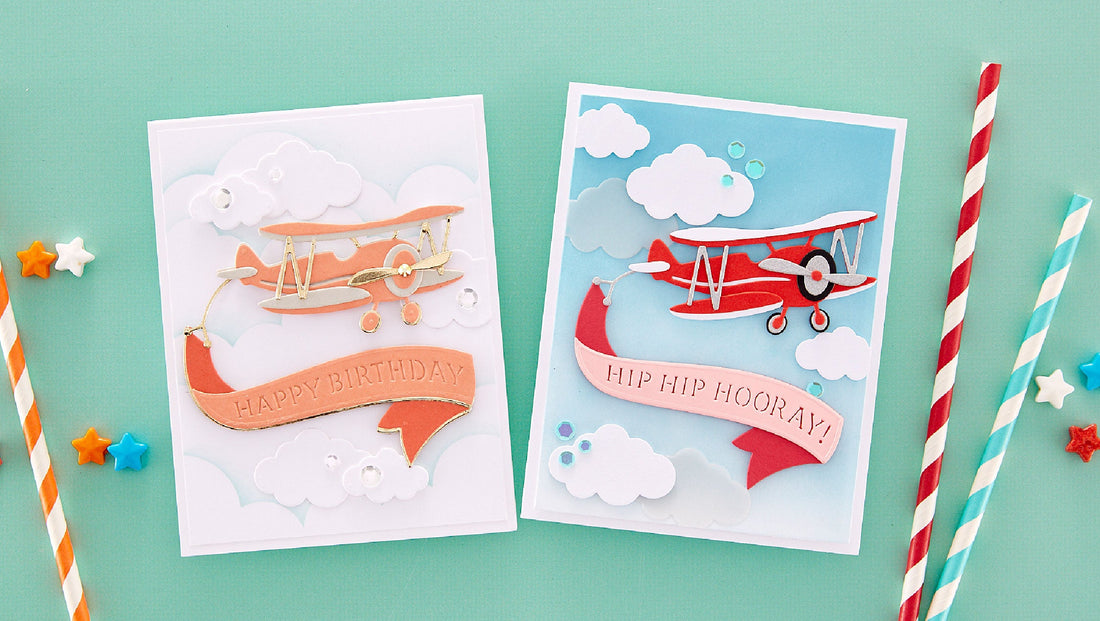 May 2023 Small Die of the Month Preview & Tutorials – Flyby Greetings