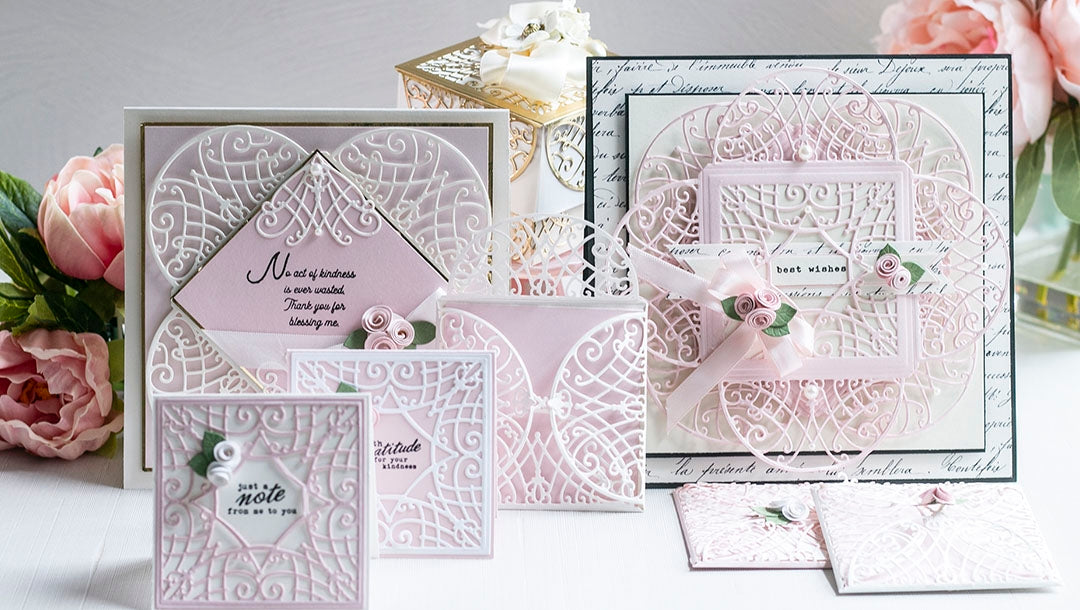 August 2021 Amazing Paper Grace Die of the Month is Here – Lattice Petal Foldover