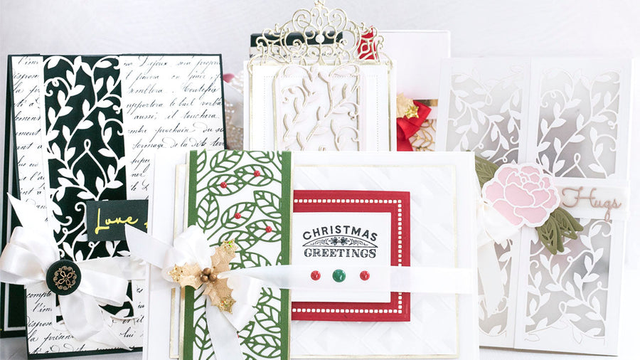 August 2022 Amazing Paper Grace Die of the Month Preview & Tutorials – Peekaboo Trellis Panels