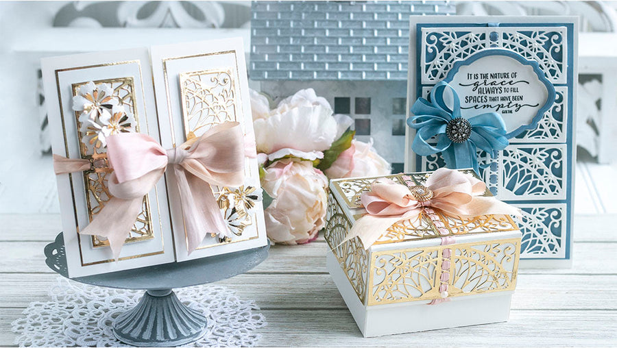 February 2020 Amazing Paper Grace Die of the Month is Here – Elegant Reveal Shutter Card