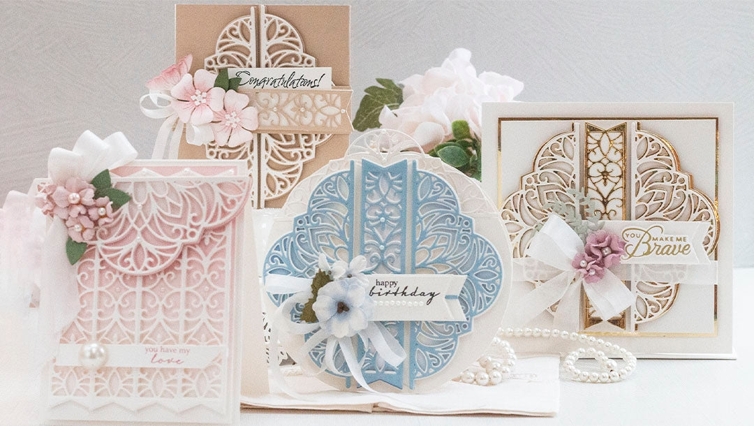 February 2022 Amazing Paper Grace Die of the Month Preview & Tutorials – Marvelous Medallion